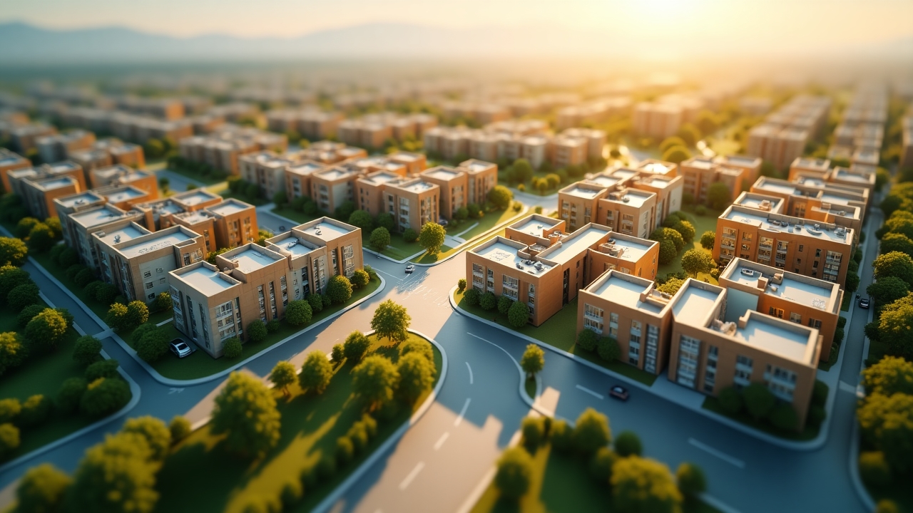 Sustainable urban masterplan