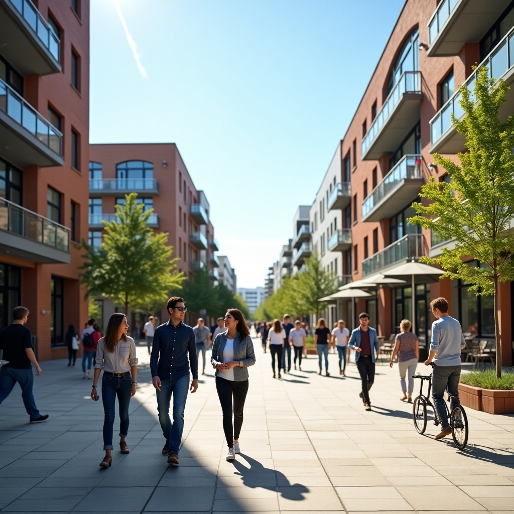 Mixed-use development